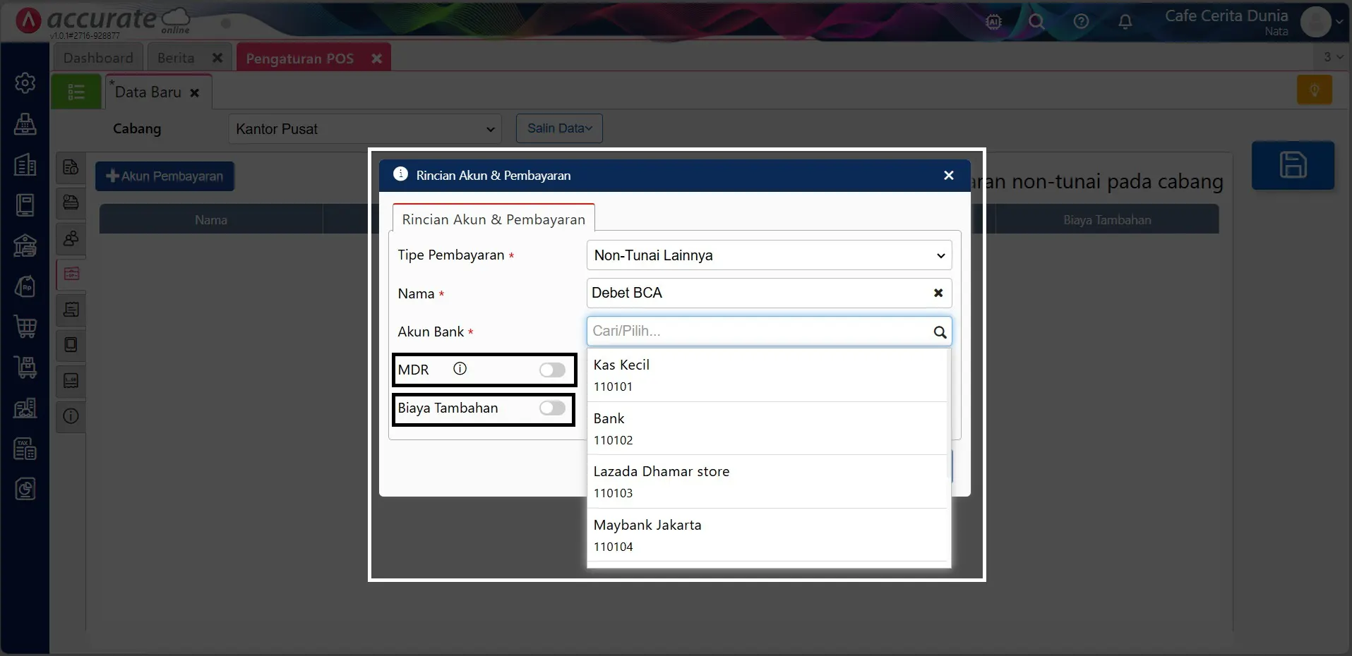 Cara Mengatur Akun dan Pembayaran